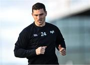 24 January 2021; George North of Ospreys prior to the Guinness PRO14 match between Connacht and Ospreys at The Sportsground in Galway. Photo by Piaras Ó Mídheach/Sportsfile