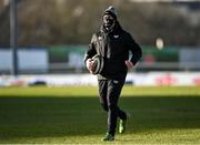 24 January 2021; Ospreys attack coach Brock James prior to the Guinness PRO14 match between Connacht and Ospreys at The Sportsground in Galway. Photo by Piaras Ó Mídheach/Sportsfile