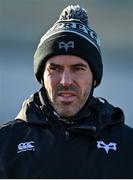24 January 2021; Ospreys attack coach Brock James prior to the Guinness PRO14 match between Connacht and Ospreys at The Sportsground in Galway. Photo by Brendan Moran/Sportsfile