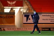 30 January 2021; Leinster Head Coach Leo Cullen prior to the Guinness PRO14 match between Scarlets and Leinster at Parc y Scarlets in Llanelli, Wales. Photo by Chris Fairweather/Sportsfile