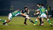 30 January 2021; Darren Sweetnam of Munster is tackled by Ignacio Brex of Benetton during the Guinness PRO14 match between Benetton and Munster at Stadio Monigo in Treviso, Italy. Photo by Roberto Bregani/Sportsfile