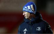 30 January 2021; Leinster Head Coach Leo Cullen prior to the Guinness PRO14 match between Scarlets and Leinster at Parc y Scarlets in Llanelli, Wales. Photo by Chris Fairweather/Sportsfile