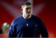 30 January 2021; Tadhg Furlong of Leinster prior to the Guinness PRO14 match between Scarlets and Leinster at Parc y Scarlets in Llanelli, Wales. Photo by Chris Fairweather/Sportsfile