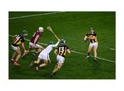 14 November 2020; Wizardry, and throw in some sorcery as well. It takes wristy magic to score a goal as good as this – a contender for goal of the season – but that’s nothing new for Richie Hogan. His goal ignites Kilkenny’s comeback against Galway and also signals his personal comeback to Croke Park, the scene of his dismissal in last year’s All-Ireland final. It was worth the wait. Photo by Harry Murphy/Sportsfile This image may be reproduced free of charge when used in conjunction with a review of the book &quot;A Season of Sundays 2020&quot;. All other usage © Sportsfile
