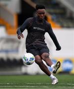 2 February 2021; Ebuka Kwelele during a Dundalk Pre-Season training session at Oriel Park in Dundalk, Louth. Photo by Ben McShane/Sportsfile