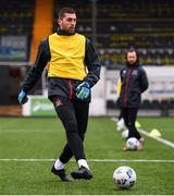 2 February 2021; Alessio Abibi during a Dundalk Pre-Season training session at Oriel Park in Dundalk, Louth. Photo by Ben McShane/Sportsfile