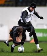 2 February 2021; Will Patching, left, and Ole Erik Midtskogen during a Dundalk Pre-Season training session at Oriel Park in Dundalk, Louth. Photo by Ben McShane/Sportsfile