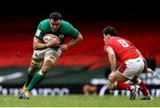 7 February 2021; James Ryan of Ireland in action against Tomos Williams of Wales during the Guinness Six Nations Rugby Championship match between Wales and Ireland at the Principality Stadium in Cardiff, Wales. Photo by Chris Fairweather/Sportsfile