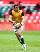 7 February 2021; Jordan Larmour of Ireland prior to the Guinness Six Nations Rugby Championship match between Wales and Ireland at the Principality Stadium in Cardiff, Wales. Photo by Gareth Everett/Sportsfile