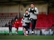 8 February 2021; Cameron McJannett during a Derry City pre-season training session at the Ryan McBride Brandywell Stadium in Derry. Photo by Stephen McCarthy/Sportsfile