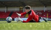 8 February 2021; Jack Lemoignan during a Derry City pre-season training session at the Ryan McBride Brandywell Stadium in Derry. Photo by Stephen McCarthy/Sportsfile