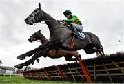 7 February 2021; Pure Genius, right, with Simon Torrens up, during the William Fry Handicap Hurdle on day two of the Dublin Racing Festival at Leopardstown Racecourse in Dublin. Photo by Seb Daly/Sportsfile