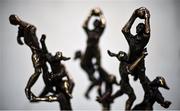 11 February 2021; Bronze sculptor Jarlath Daly's awards that will be presented to the players named on the Teams of the 2020 TG4 All-Ireland Ladies Football Championships, at his Dublin workshop. ‘Peil na mBan – Foirne na Bliana – le AIG Insurance’ will air on TG4 from 7.15pm on Saturday, February 27. You can watch the programme on TV or wordwide on the TG4 Player: https://www.tg4.ie/en/player/watch-live/home/. Photo by David Fitzgerald/Sportsfile