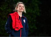 11 February 2021; Shelbourne Women FC new signing Saoirse Noonan poses for a portrait at her home in Grange, Cork. Photo by Eóin Noonan/Sportsfile