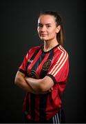 11 February 2021; Annemarie Byrne poses during the Bohemian FC portraits session ahead of the 2021 SSE Airtricity Women's National League season at the Oscar Traynor Coaching & Development Centre in Dublin. Photo by Stephen McCarthy/Sportsfile