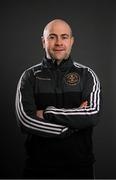 11 February 2021; Strength and conditioning coach David O'Brien poses during the Bohemian FC portraits session ahead of the 2021 SSE Airtricity Women's National League season at the Oscar Traynor Coaching & Development Centre in Dublin. Photo by Stephen McCarthy/Sportsfile