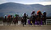 12 February 2021; Runners and Riders during the Crowne Plaza Hotel Dundalk Maiden at Dundalk Racecourse in Louth. Photo by Harry Murphy/Sportsfile