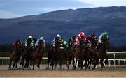 12 February 2021; Runners and riders during the Find Us On Facebook @dundalkstadium Handicap at Dundalk Racecourse in Louth. Photo by Harry Murphy/Sportsfile