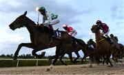 12 February 2021; Vischio, with Scott McCullagh up, leads the field during the Find Us On Facebook @dundalkstadium Handicap at Dundalk Racecourse in Louth. Photo by Harry Murphy/Sportsfile