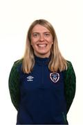 22 November 2020; Equipment officer Orla Haran during a Republic of Ireland women portrait session at the Castleknock Hotel in Dublin. Photo by Stephen McCarthy/Sportsfile