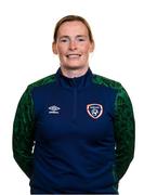 28 November 2020; Denise McElhinney, International Team Operations Executive, during a Republic of Ireland Women portrait session at the Castleknock Hotel in Dublin. Photo by Stephen McCarthy/Sportsfile