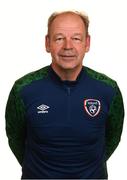 24 November 2020; Goalkeeping coach Jan Willem van Ede during a Republic of Ireland Women portrait session at the Castleknock Hotel in Dublin. Photo by Stephen McCarthy/Sportsfile