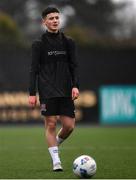 2 February 2021; Ryan O'Kane during a Dundalk Pre-Season training session at Oriel Park in Dundalk, Louth. Photo by Ben McShane/Sportsfile