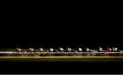 12 February 2021; Runners and riders during the Irishinjuredjockeys.com Handicap at Dundalk Racecourse in Louth. Photo by Harry Murphy/Sportsfile