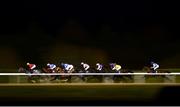 12 February 2021; Runners and riders during the Irishinjuredjockeys.com Handicap at Dundalk Racecourse in Louth. Photo by Harry Murphy/Sportsfile