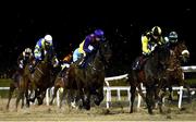 12 February 2021; Runners and riders during the Dundalkstadium.com Apprentice Handicap (Div 1) at Dundalk Racecourse in Louth. Photo by Harry Murphy/Sportsfile