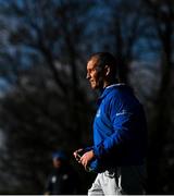 15 February 2021; Senior coach Stuart Lancaster during Leinster Rugby squad training at UCD in Dublin. Photo by Ramsey Cardy/Sportsfile