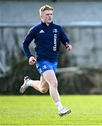 15 February 2021; Tommy O'Brien during Leinster Rugby squad training at UCD in Dublin. Photo by Ramsey Cardy/Sportsfile