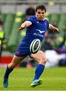 14 February 2021; Antoine Dupont of France during the Guinness Six Nations Rugby Championship match between Ireland and France at the Aviva Stadium in Dublin. Photo by Brendan Moran/Sportsfile