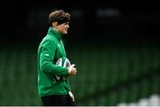 14 February 2021; Josh van der Flier of Ireland prior to the Guinness Six Nations Rugby Championship match between Ireland and France at the Aviva Stadium in Dublin. Photo by Ramsey Cardy/Sportsfile