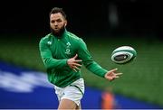 14 February 2021; Jamison Gibson-Park of Ireland prior to the Guinness Six Nations Rugby Championship match between Ireland and France at the Aviva Stadium in Dublin. Photo by Ramsey Cardy/Sportsfile