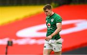 14 February 2021; Garry Ringrose of Ireland during the Guinness Six Nations Rugby Championship match between Ireland and France at the Aviva Stadium in Dublin. Photo by Ramsey Cardy/Sportsfile