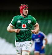 14 February 2021; Josh van der Flier of Ireland during the Guinness Six Nations Rugby Championship match between Ireland and France at the Aviva Stadium in Dublin. Photo by Ramsey Cardy/Sportsfile
