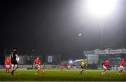 9 January 2021; JJ Hanrahan of Munster takes a penalty during the Guinness PRO14 match between Connacht and Munster at Sportsground in Galway. Photo by Sam Barnes/Sportsfile