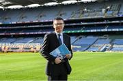 16 February 2021; Ard Stiúrthóir of the GAA Tom Ryan pitchside at Croke Park in Dublin after a remote media briefing announcing the 2020 GAA Annual Report and Financial Accounts. Photo by Brendan Moran/Sportsfile