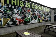 16 February 2021; A general view of Covid-19 signage at Croke Park in Dublin. Photo by Brendan Moran/Sportsfile