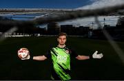17 February 2021; Vitezslav Jaros of St Patrick's Athletic, on loan from Liverpool, during a portrait session at Richmond Park in Dublin. Photo by Harry Murphy/Sportsfile