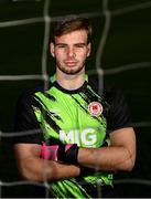 17 February 2021; Vitezslav Jaros of St Patrick's Athletic, on loan from Liverpool, during a portrait session at Richmond Park in Dublin. Photo by Harry Murphy/Sportsfile