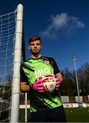 17 February 2021; Vitezslav Jaros of St Patrick's Athletic, on loan from Liverpool, during a portrait session at Richmond Park in Dublin. Photo by Harry Murphy/Sportsfile