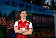 17 February 2021; Matty Smith during a portrait session at Richmond Park in Dublin. Photo by Harry Murphy/Sportsfile