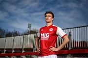 17 February 2021; Matty Smith during a portrait session at Richmond Park in Dublin. Photo by Harry Murphy/Sportsfile