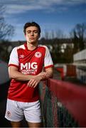 17 February 2021; Matty Smith during a portrait session at Richmond Park in Dublin. Photo by Harry Murphy/Sportsfile