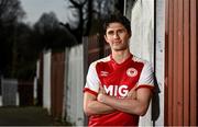 17 February 2021; Shane Griffin during a portrait session at Richmond Park in Dublin. Photo by Harry Murphy/Sportsfile