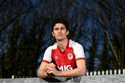 17 February 2021; Shane Griffin during a portrait session at Richmond Park in Dublin. Photo by Harry Murphy/Sportsfile