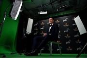 20 February 2021; Brian Fenton of Dublin is interviewed after receiving his PwC GAA/GPA Footballer of the Year award for 2020. Photo by Brendan Moran/Sportsfile