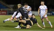 19 February 2021; Andrew Warwick of Ulster is tackled by  Adam Hastings of Glasgow Warriors during the Guinness PRO14 match between Glasgow Warriors and Ulster at Scotstoun Stadium in Glasgow, Scotland. Photo by Alan Harvey/Sportsfile